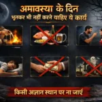 अमावस्या के दिन भूलकर भी नहीं करने चाहिए ये कार्य: हो सकता है अनर्थ amavsya-ke-din-kaunse-karya-nahi-karne-chahiye